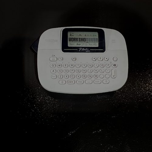 P-TOUCH LABEL MACHINE