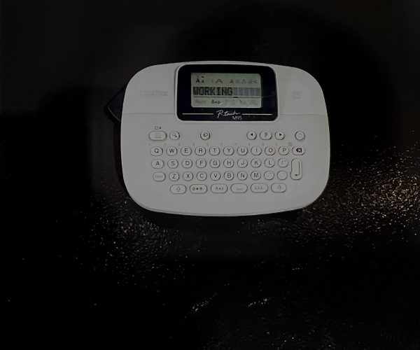 P-TOUCH LABEL MACHINE