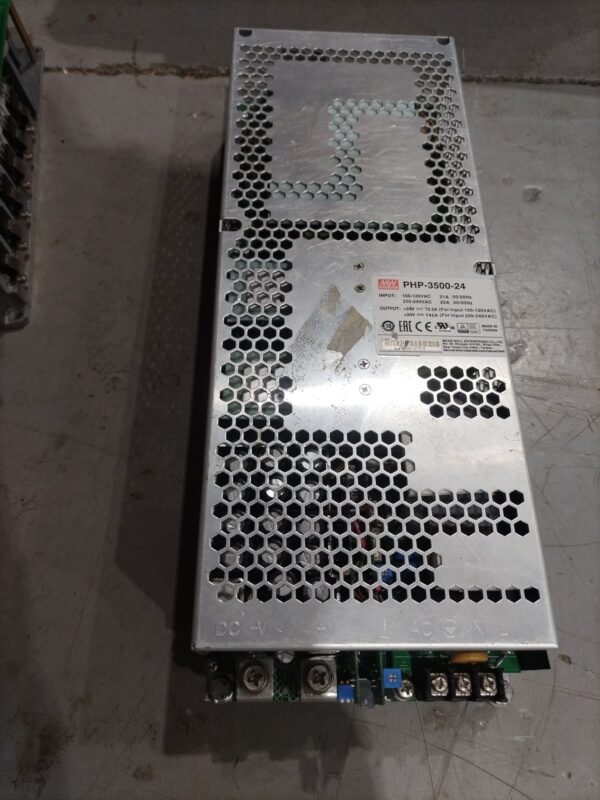 Mean Well PHP-3500-24 | 3500W 24VDC Switching Power Supply