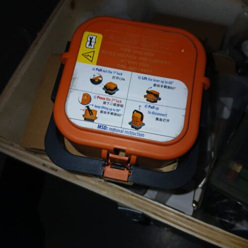 MSD-630A High-Voltage Manual Service Disconnect — AC 690V 630A EV/Battery
