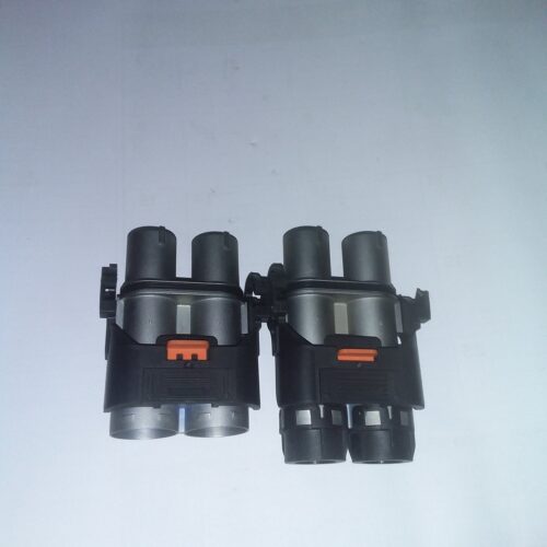 Pair of 2-Pin HV Interlock (HVIL) EV Connectors with Orange CPA Secondary Lock – Near New