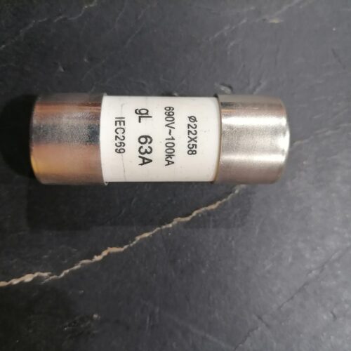 63A 690V gL Cylindrical Ferrule Fuse 22x58mm 100kA IEC269 63A 690V gL Cylindrical Ferrule Fuse 22x58mm 100kA IEC269