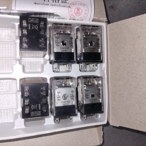 Omron MY2-GS-R 24VDC DPDT Miniature Power Relay – Box of 5 (New)
